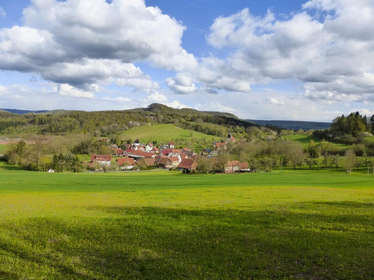 Gemütliche FeWo am Hülfensberg und dem Grünen Band Doringsdorf Exterior foto